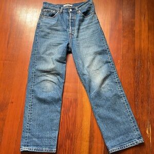 Levi’s Ribcage straight jeans size 27